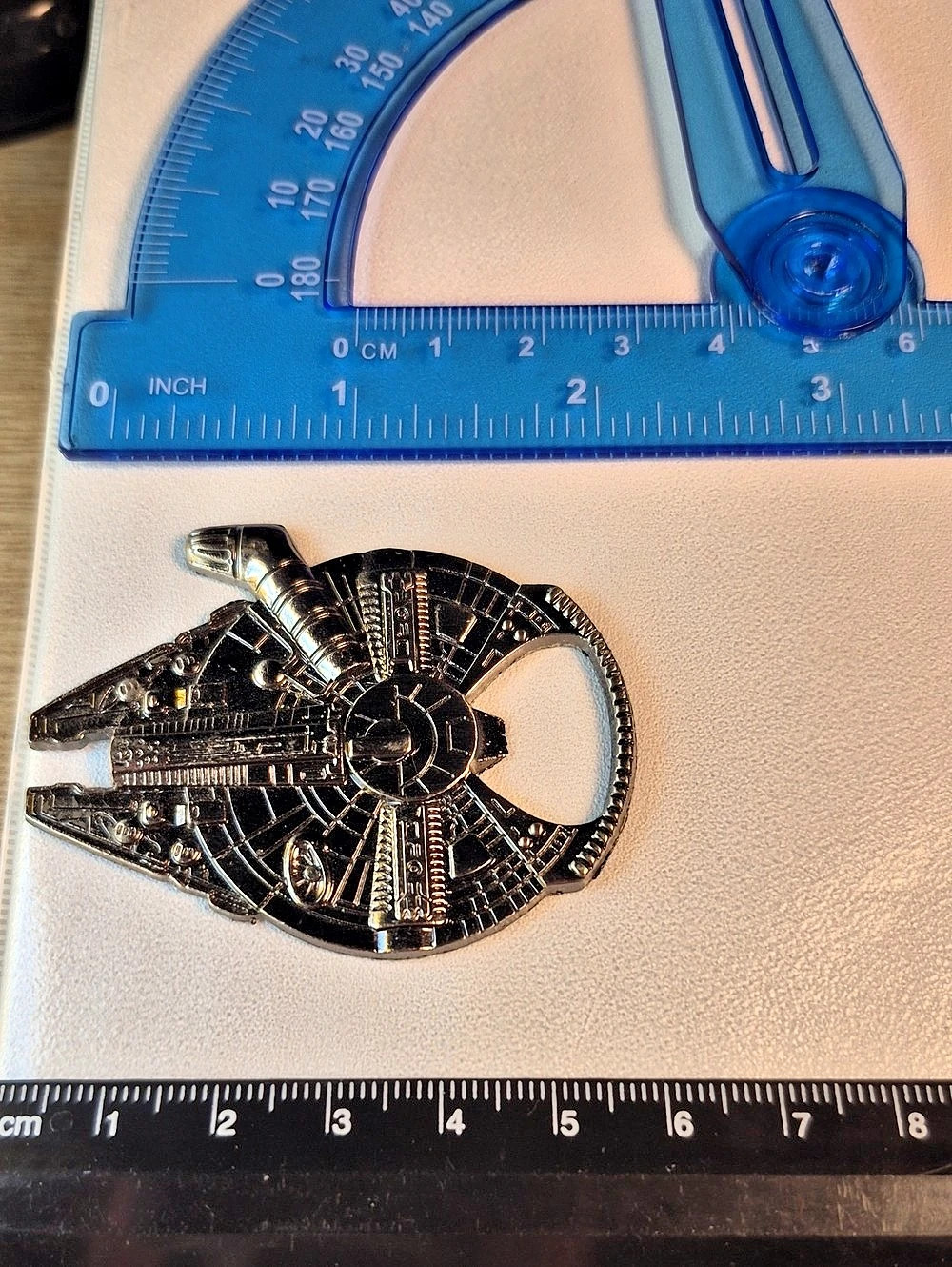 Star Wars Millennium Falcon Magnetic Bottle Opener Black